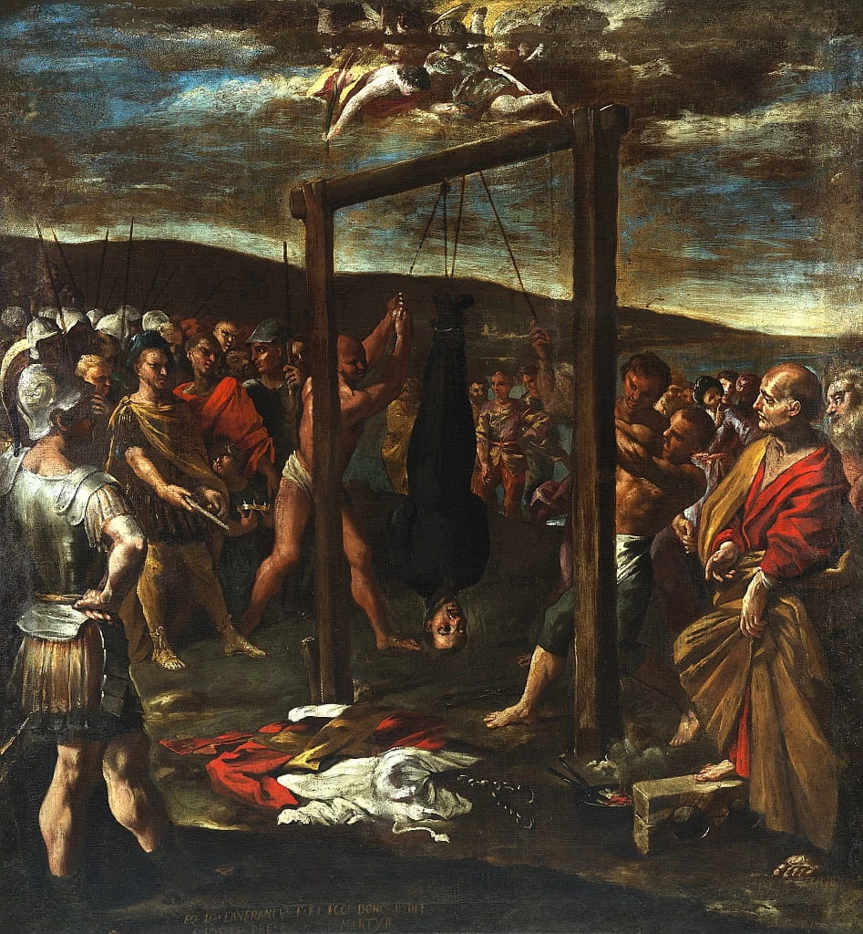 155-Giovanni Lanfranco-l martirio di San Giuseppe il presbitero-Museo di Capodimonte, Napoli  